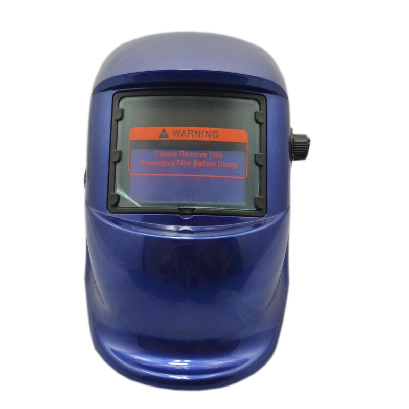 Batteria di ricambio blu protezione Casco di Saldatura Automatica Oscuramento Rettifica Maschera di saldatura tig optech prezzo di fabbrica HS04 (2233FF) Y