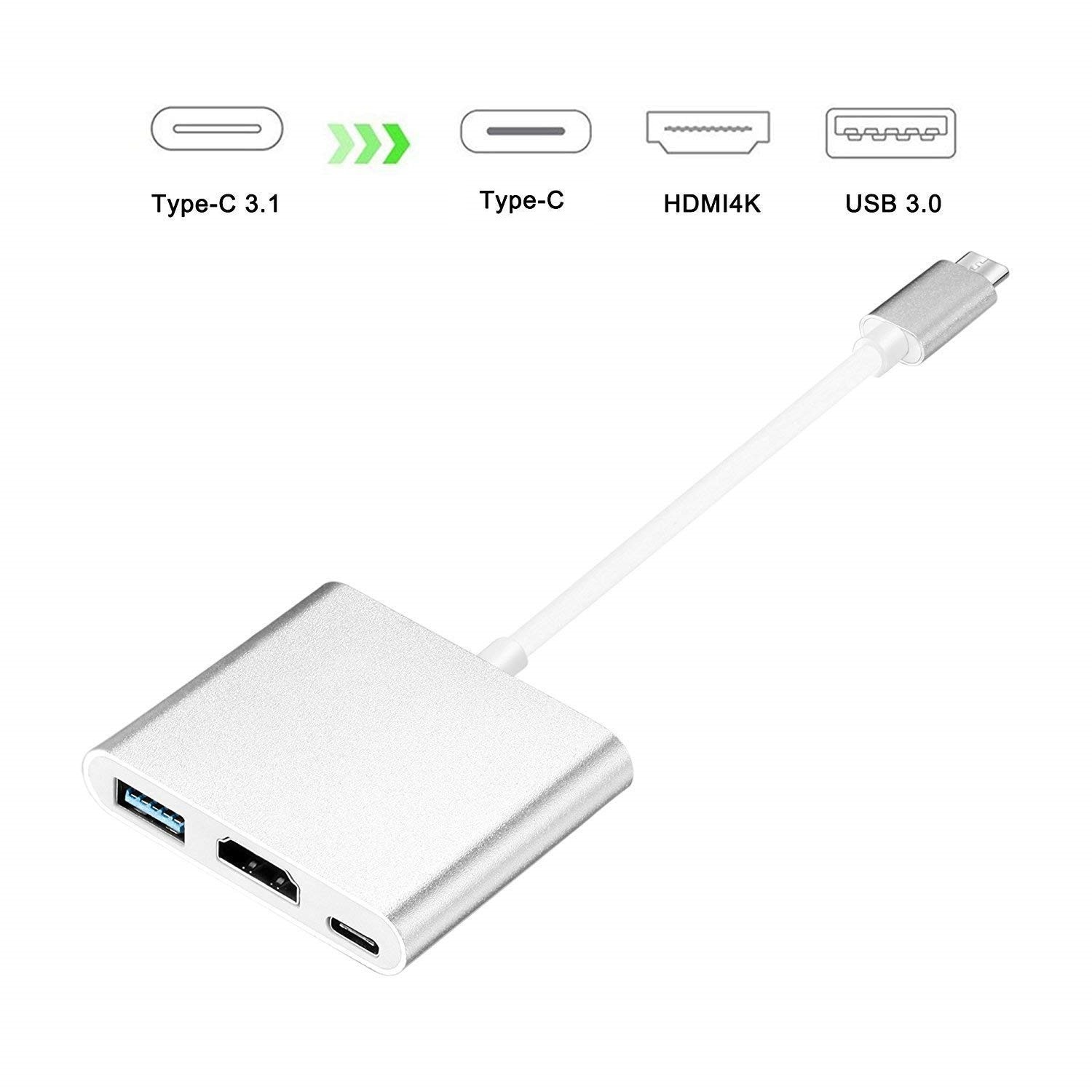 USB C Hub Typ C zu HDMI für Macbook Profi/Luft Blitz 3 USB Dock Adapter unterstützung Samsung Dex modus mit PD USB 3,0