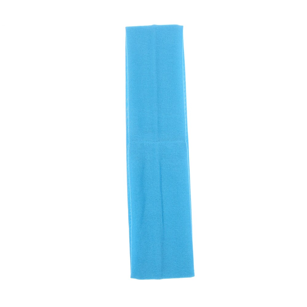 1pc tie dye elastiska huvudskydd cykling yoga sport svett pannband för män kvinnor yoga hår band huvud svett band sport säkerhet: Blå
