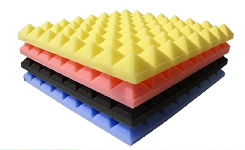 50x50cmx5.5cm Akoestische Geluidsdicht Stop Absorptie Piramide Studio Schuim