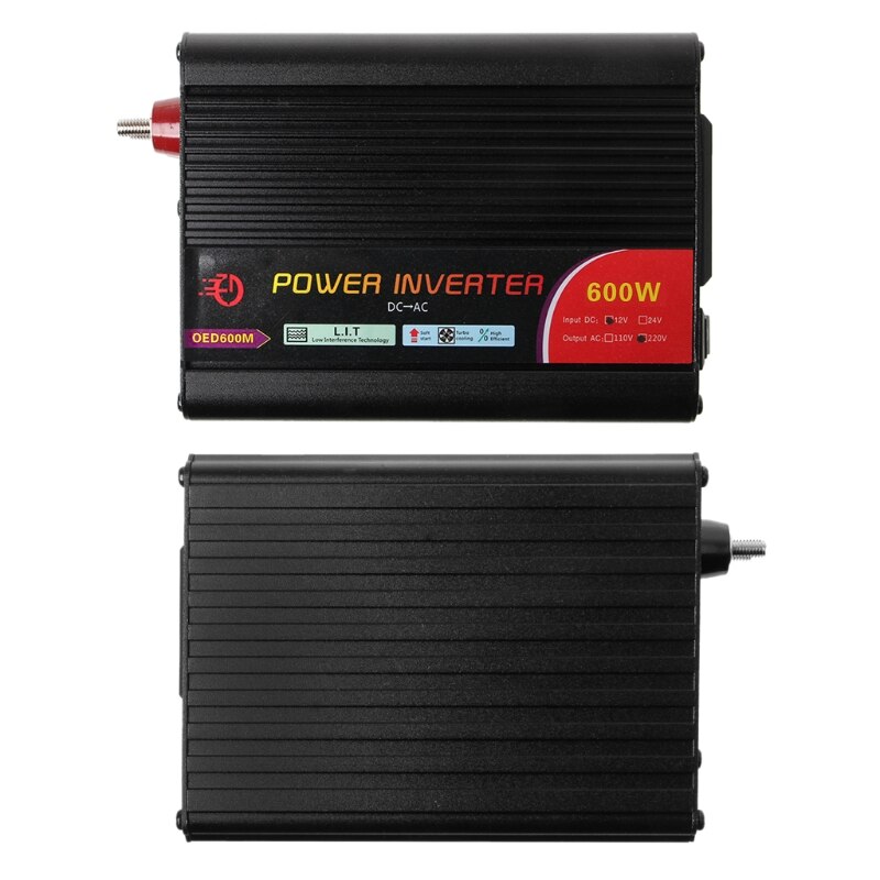 300W/400W/500W/600W Power Inverter Converter DC 12V to 220V AC Cars Inverter with Car Adapter