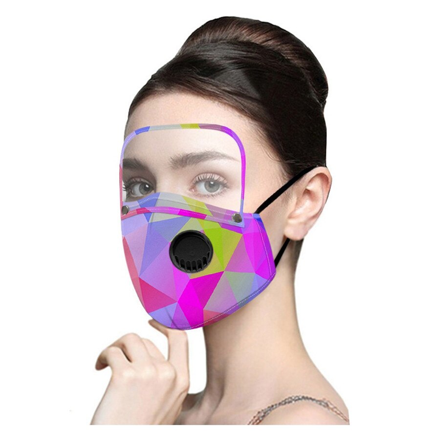 Adult Proof Haze Dust Detachable Eye Protection Replaceable Filter Reusable Safety Faces Shields protector facial transparente: F