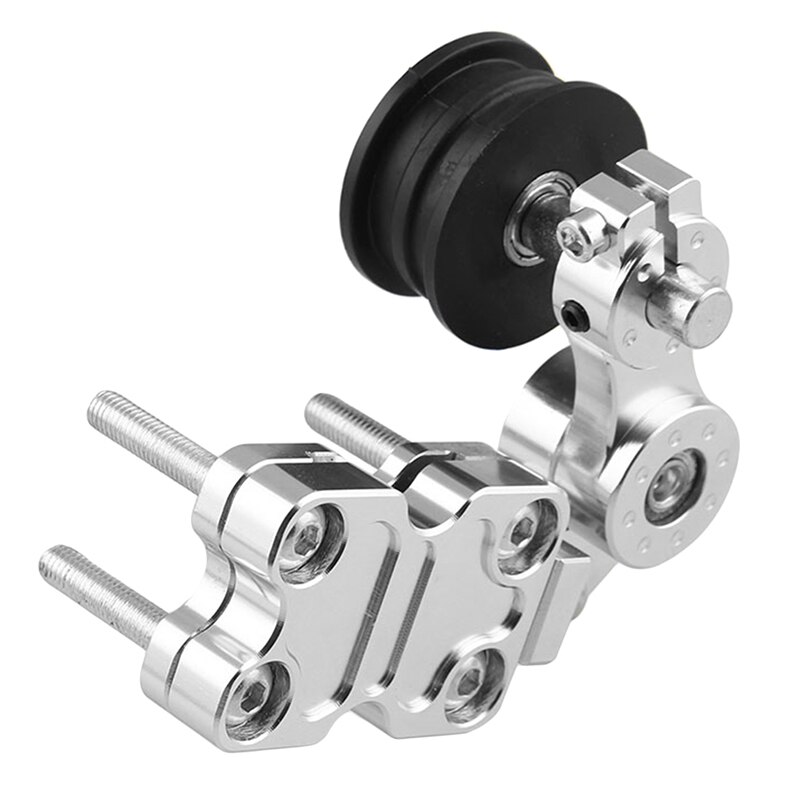 Universal Aluminum Motorcycle Chain Tensioner Portable Motorcycle Golden Aluminum Adjuster Chain Tensioner Bolt On Roller Tool