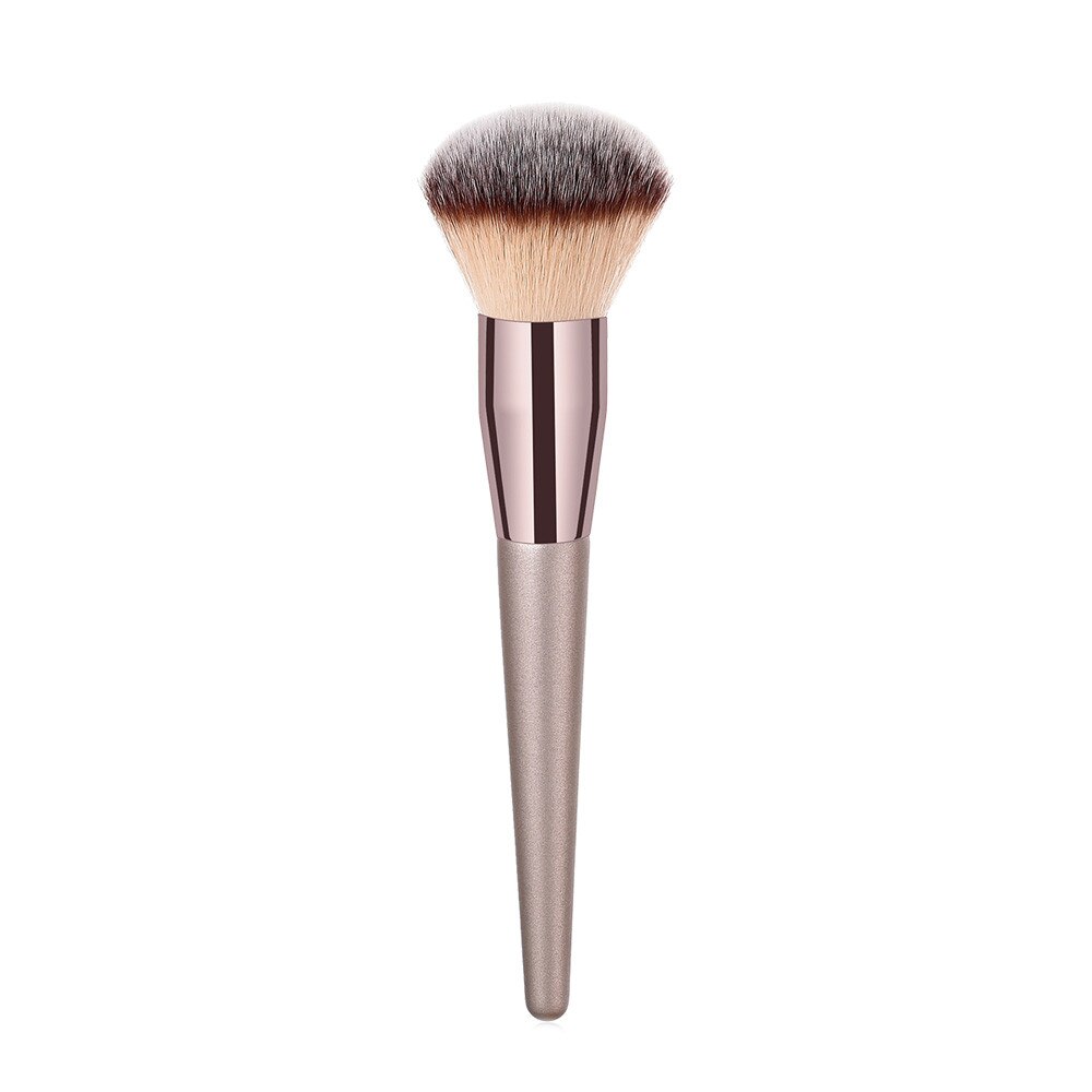 GUJHUI 1PCS Wooden Makeup Brushes Kit Foundation Cosmetic Eyebrow Eyeshadow Brush Pole Makeup Brush Sets Tools #T: A