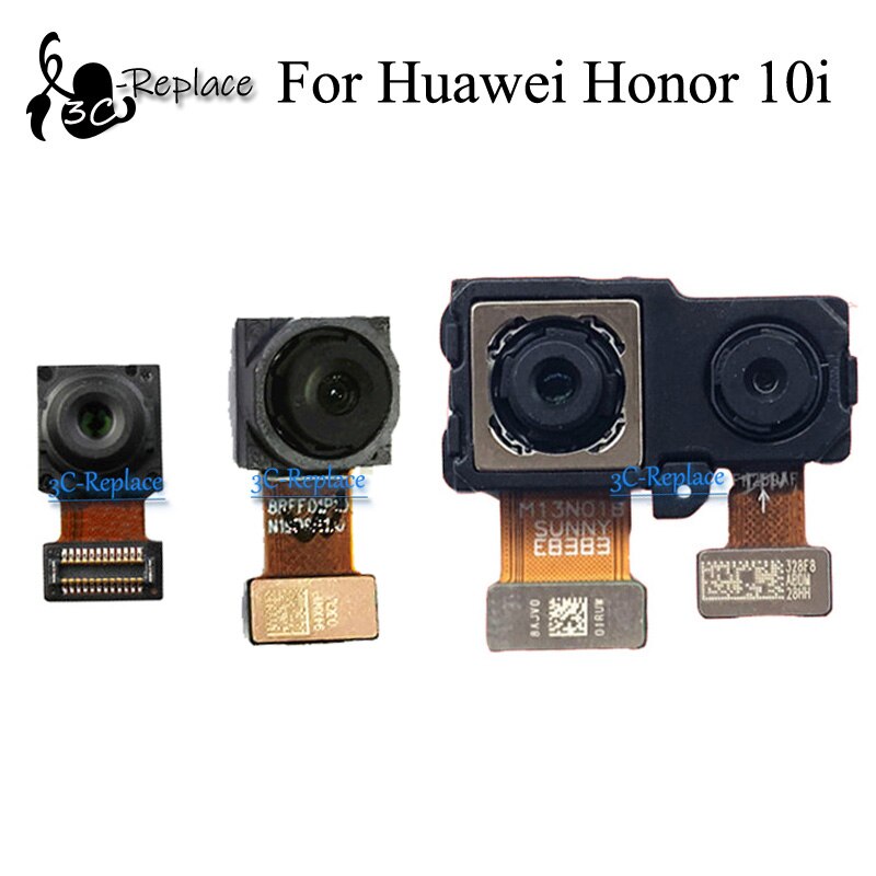 For huawei Honor 10i Back Main Rear Big camera Small Front Camera flex cable Ribbon