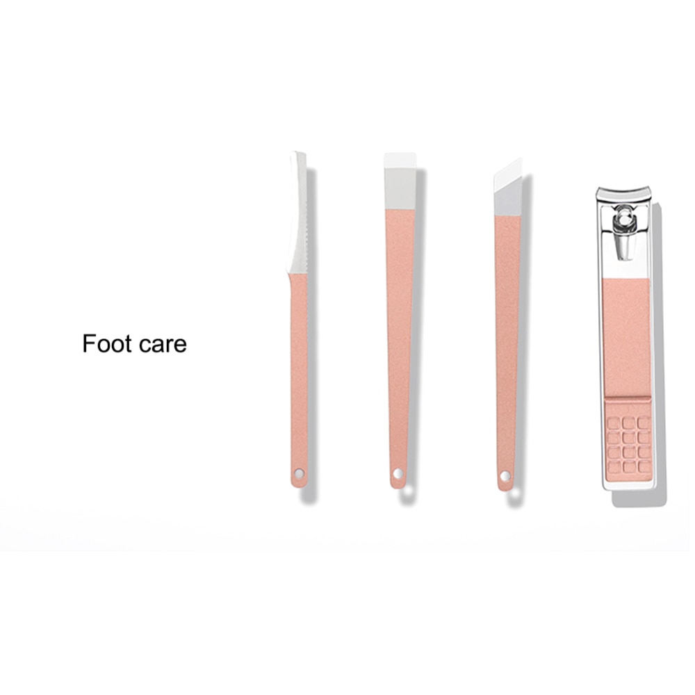 7/10/16/18 stks/set Roestvrij Staal Nagelknipper Schaar Set Kits Manicure Pedicure Care Set