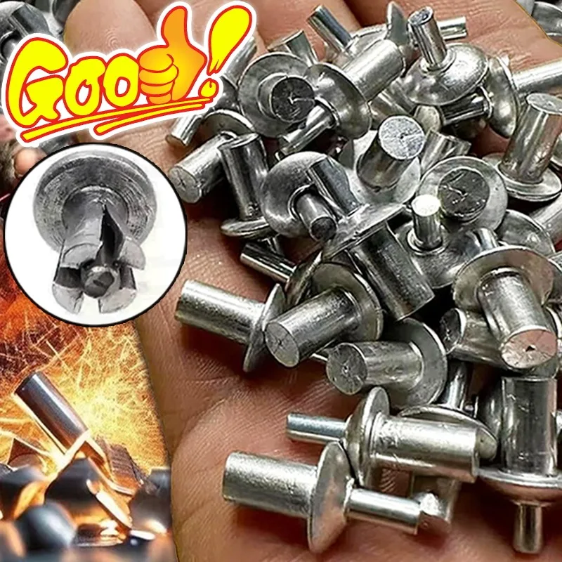 7/9/11mm Martello unità Espansione Rivetti Tipo di bussare Lega di alluminio Asta di acciaio inossidabile Vite Chiodi Rivetto di fissaggio Strumenti hardware