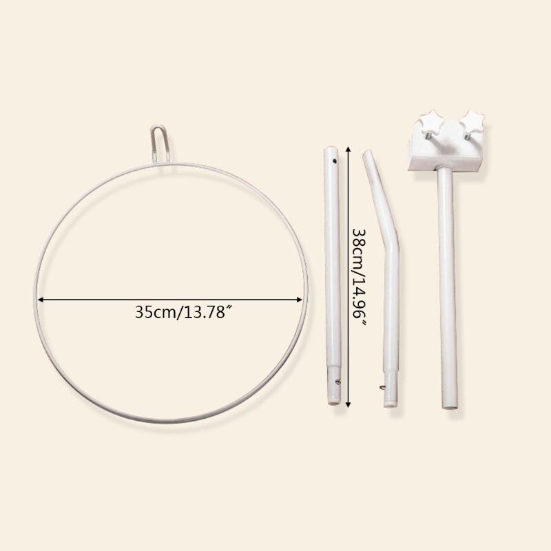 Stevige klamboe standaardset verstelbare clip-on montage wieg hemelhouder rek  k92d