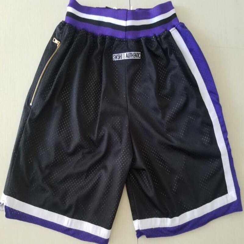 Sacramento Kings Men Just Don Retro Hardwood&#13;Classics NBA Embroidered pocket Basketball Shorts