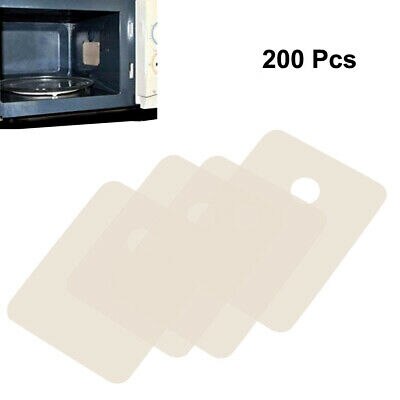 200 stücke Mikrowelle Glimmer Platten Blätter Reparatur Teil 18mm x 22mm x 0,1mm