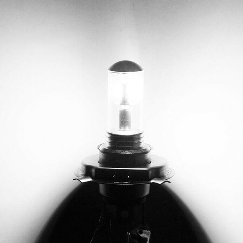 2pcs H4 / HS1 12V 40W 8-LED COB 6500K 4000LM White Motorcycle Hi/Lo Beam Headlight Lamp Bulb Quick CSSV