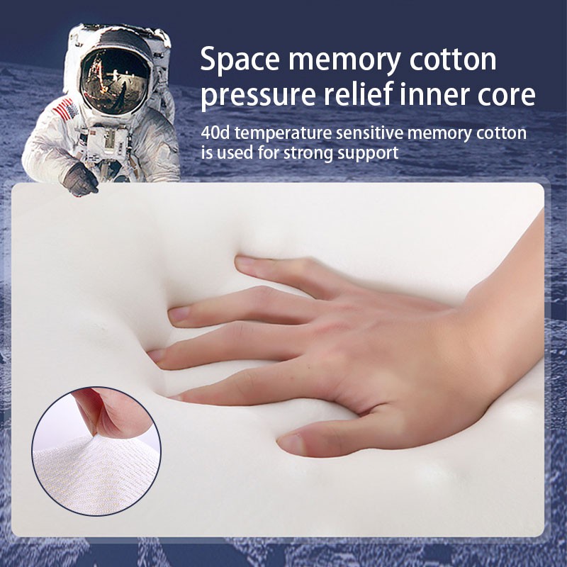 Cervical Memory Foam Pillow Contour Pillows for Neck and Shoulder Pain Butterfly Shaped Orthopedic Pillow Ergonomic Sleeping