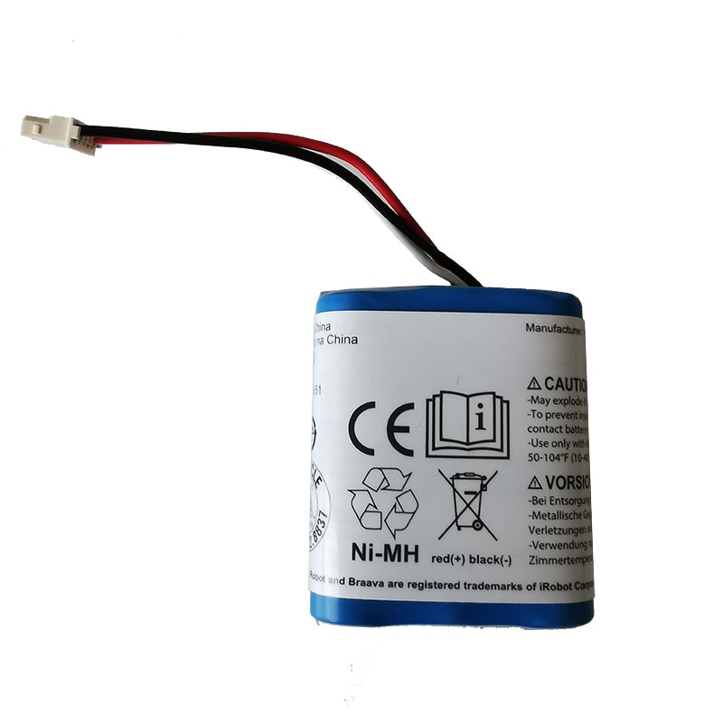 Marke Original batterie für irobot braava 375 380 380j 380t 381 390t Minze 5200c 5200 boden wischen roboter staubsauger teile