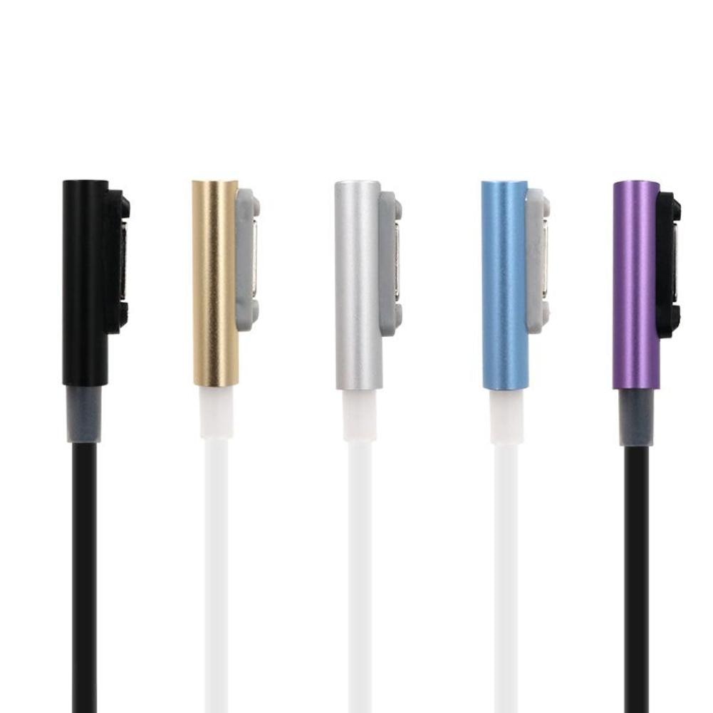 100cm magnetiske usb-opladerkabel til sony xperia  z3 l55t z2 z1 compact  xl39h