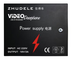 ZHUDELE nueva fuente de alimentación de para el sistema de intercomunicación de seguridad del hogar/teléfono de la puerta de vídeo de la construcción: Default Title