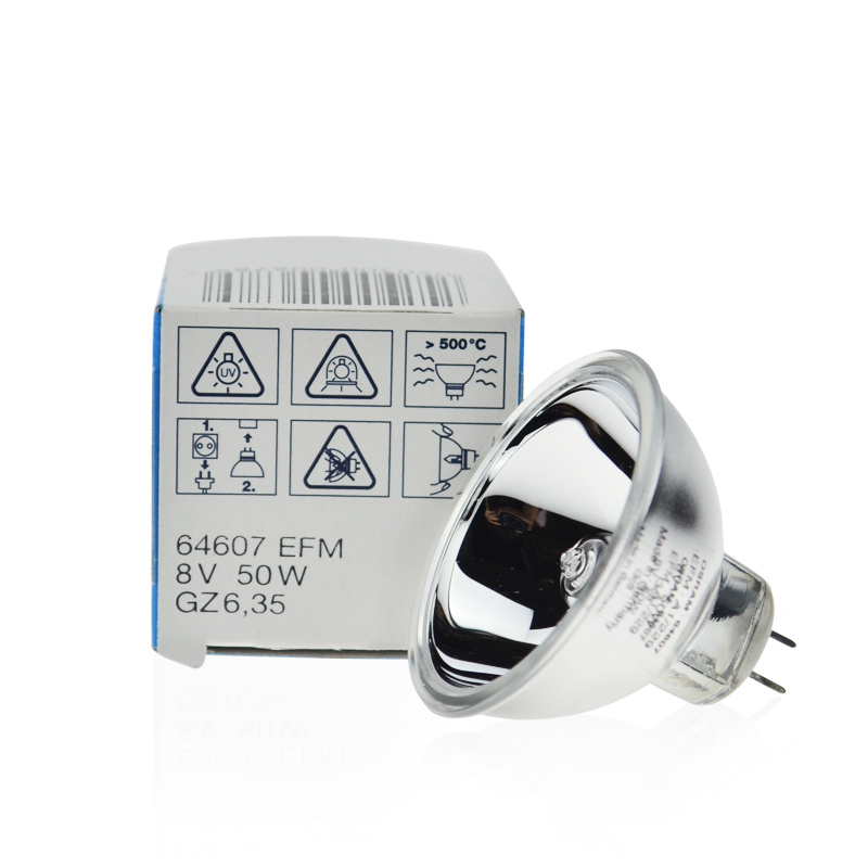 Halogen Lampe Tasse MicroplateReader Birne MK3 EFM 64607 8V 50W Halogen Wolfram Tasse Lampe GZ 6,35 Projektor Lampe zensor Glühbirnen: gemacht in Deutschland