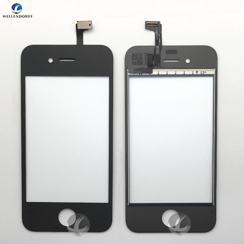 Touchscreen voor iphone 4 4s touchscreen digitizer glas lens sensor vervangende onderdelen voor touchscreen oem aaa test