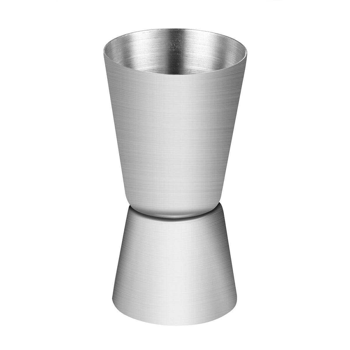 1Pcs 25/50ml Stainless Steel Double Single Shot Measure Wine Jigger Spirit Bar Cocktail Drink Measure Cup Shaker Bar Party