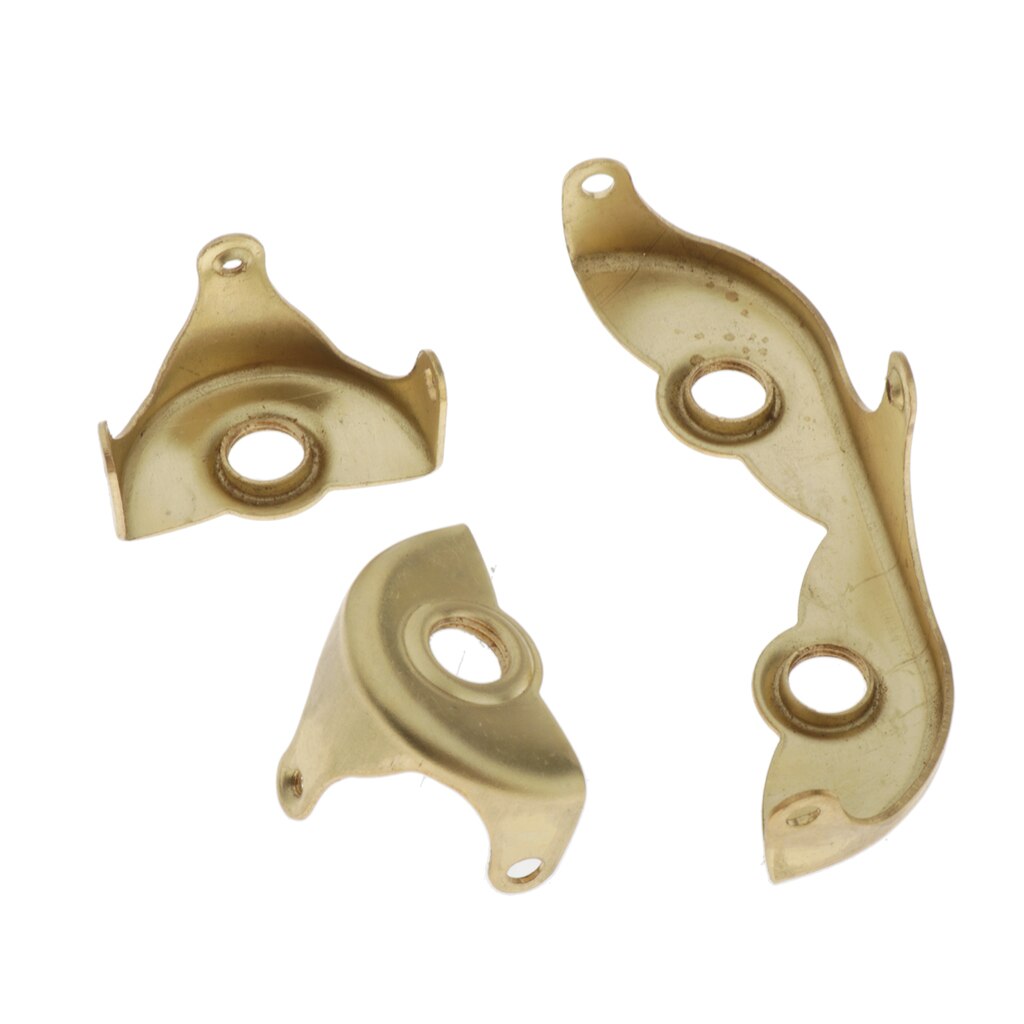 Soprano saxphone key guard kit with screws, instrument sax accessories, r 9cm colors