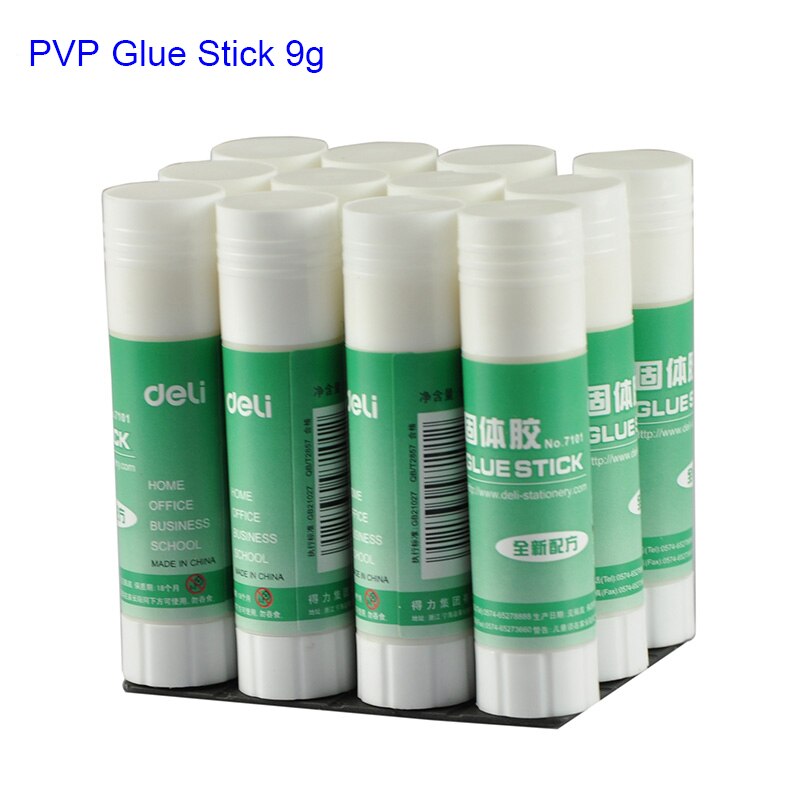 3pc/lot Highly-Sticky-adhesivo PVA 9g barra de pegamento para oficina y escuela, GTJ00001-9G