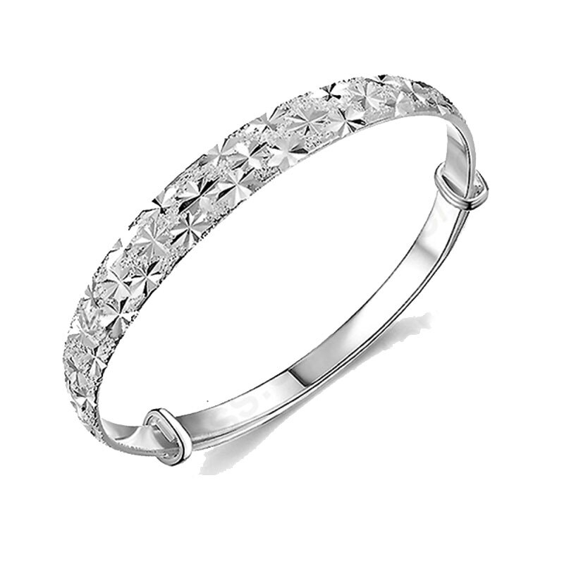 Nouvelle femmes plus récent luxe Bracelets bijoux de mariage 925 en argent Sterling ColorFlower Bracelets Bracelets pour femmes