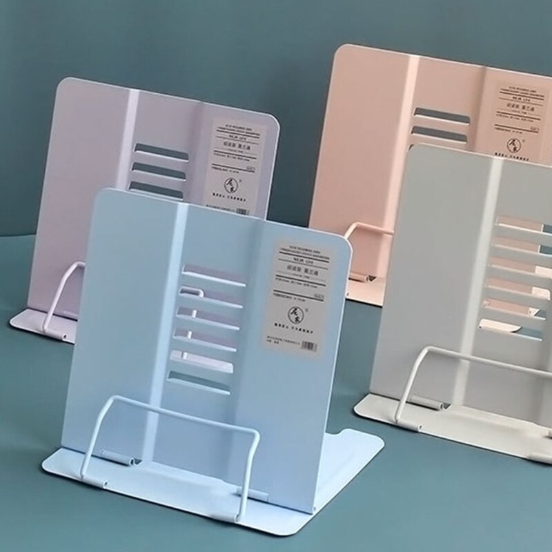 Morandi Verstelbare Metalen Lezen Boek Houder Boekensteun Ondersteuning Document Plank Tablet Stand