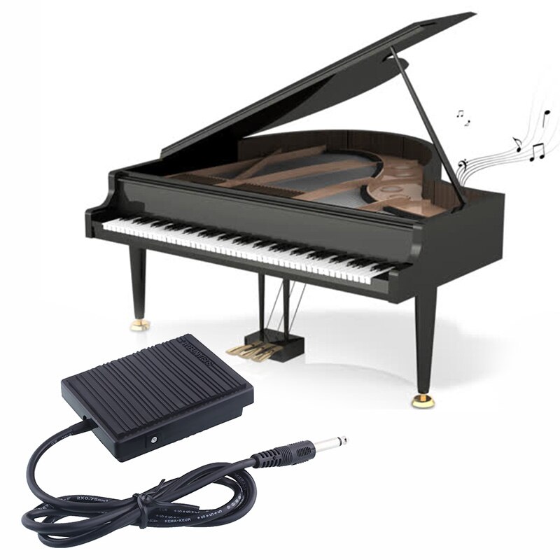 Universal controller fodpedal pedal klaver til reparationsværktøj yamaha switch elektronisk reparation sustainpedal musikinstrument