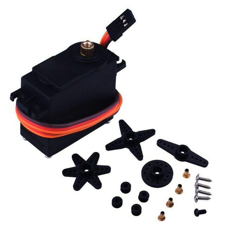 1 ensemble MG996R moteur Durable Servos numérique engrenage en métal pour Futaba JR voiture hélicoptère RC