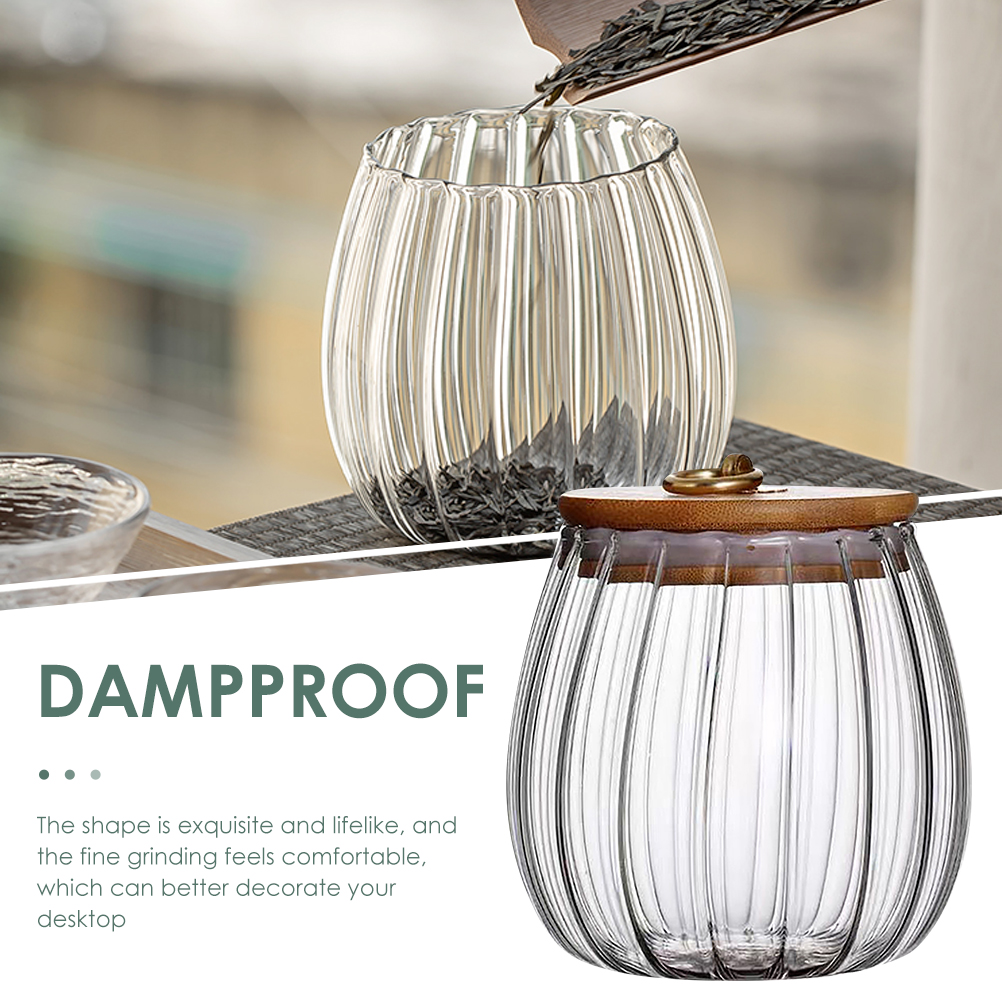 Dry Goods Canister Airtight Tea Storage Container Portable Food Storage Jar