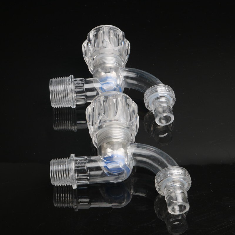 1pc 1/2 "3/4" gwint zewnętrzny przezroczysty kran bateria łazienkowa robić nawadniania ogrodu złącze pralka zawór wody