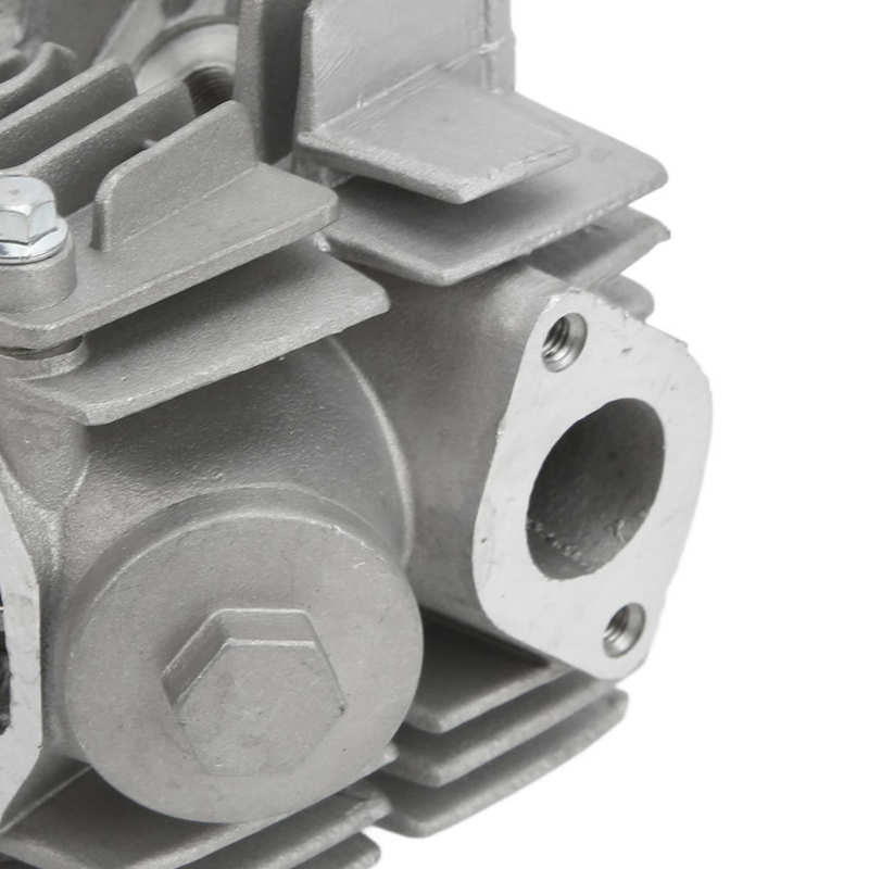 Cylinder Head Assembly Engine Cylinder Assembly 52.4mm/2.06in for 4 Stroke 110cc Chinese ATV Go Karts Scooter