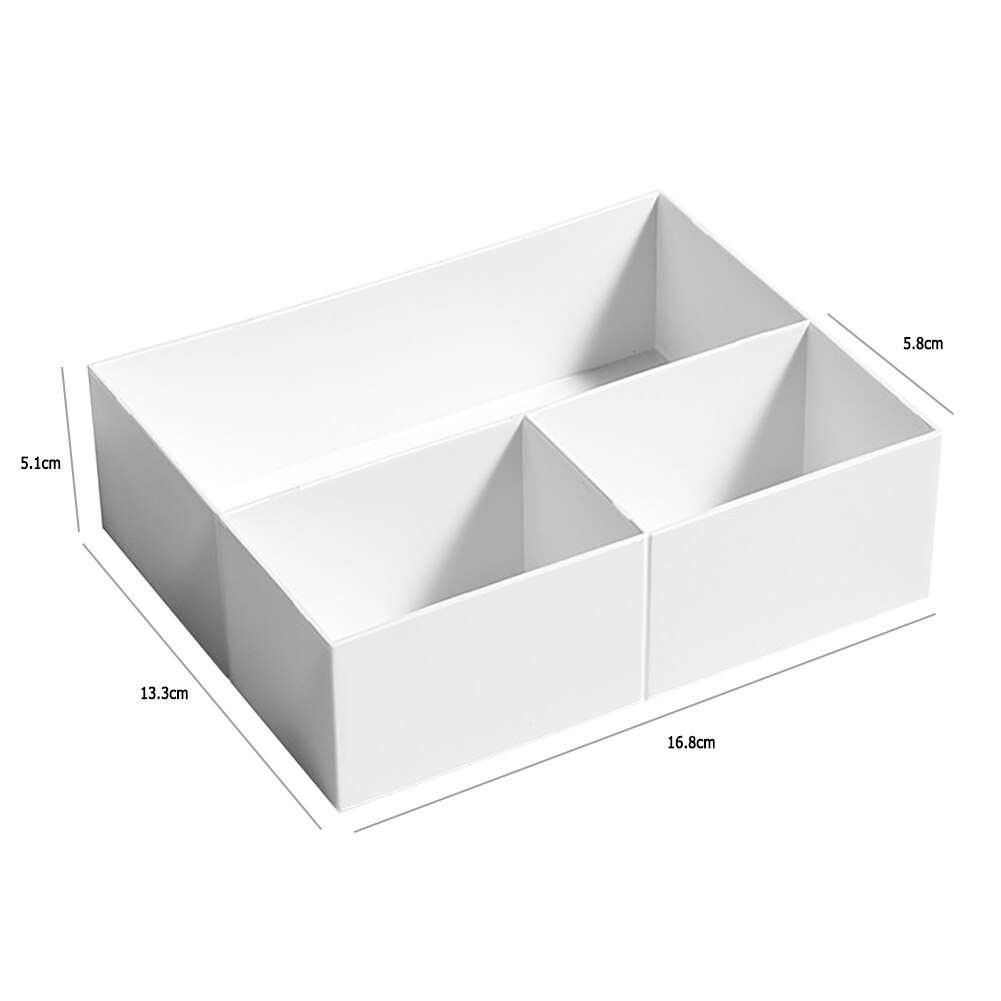 Office Desktop Stationery Sundries Storage Box Drawer Cosmetics Organizer Case Desktop Storage Box Sundries Container 18: B