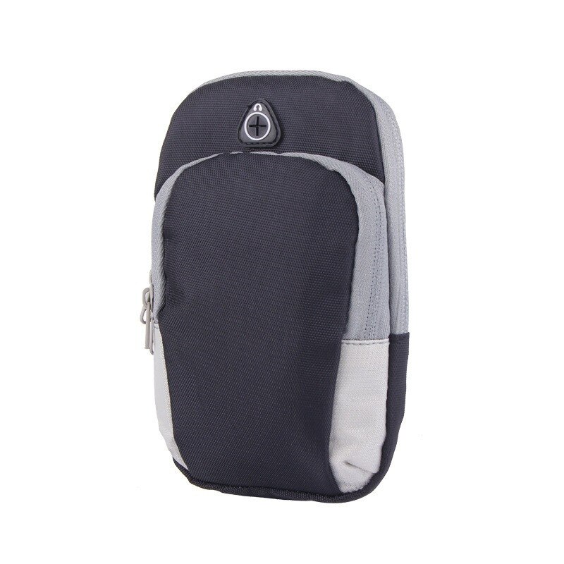 Taljetaske diagonal pung mobiltelefontaske håndledspakke udendørs sport oxford nylon sport håndledsstropper & amp; lynlås hængende hals taske