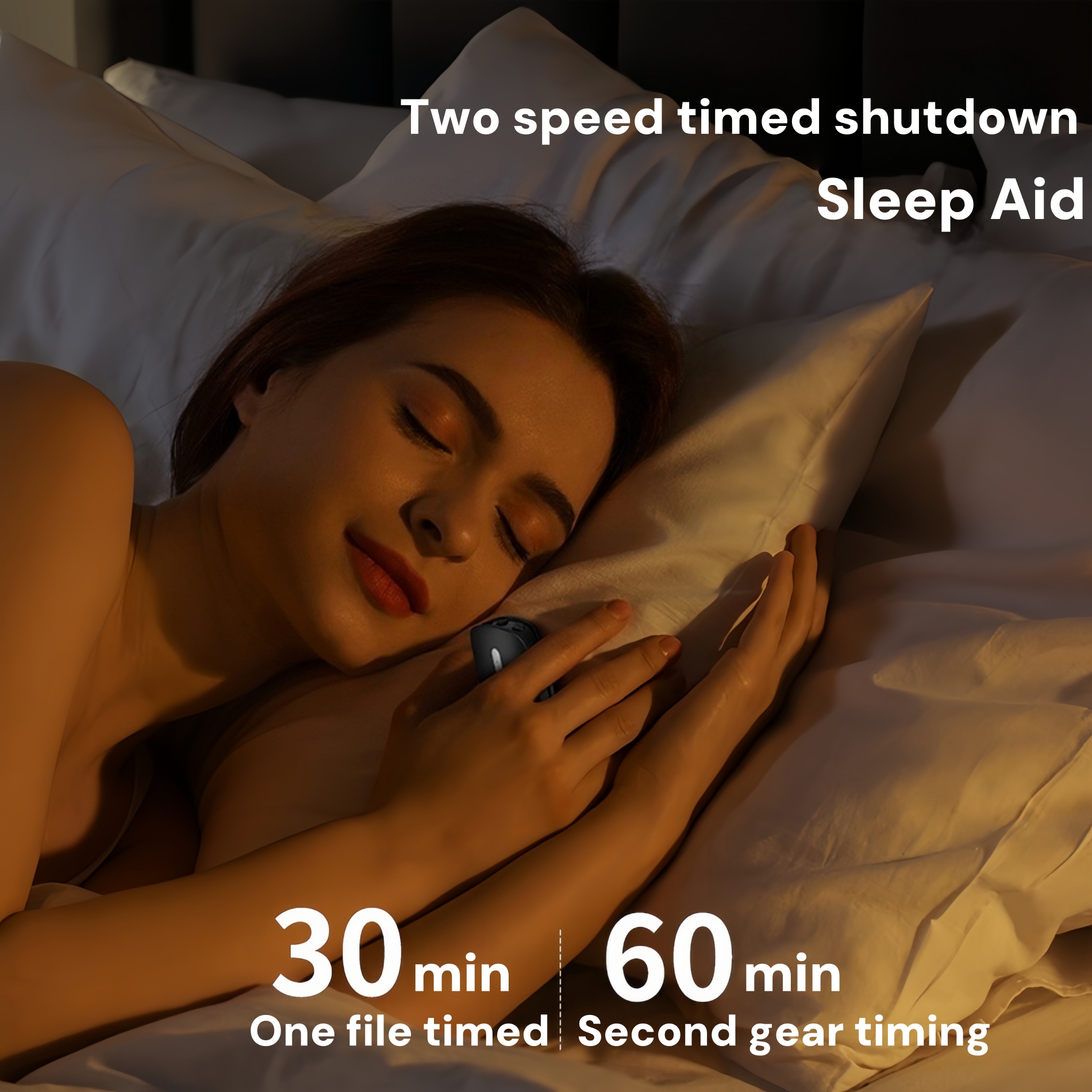 Bluetooth-högtalare, bluetooth 5.49, - sömnhögtalare, benledningshögtalare, tidsinställd sömn, , 72 timmars batteritid, främjar sömn,