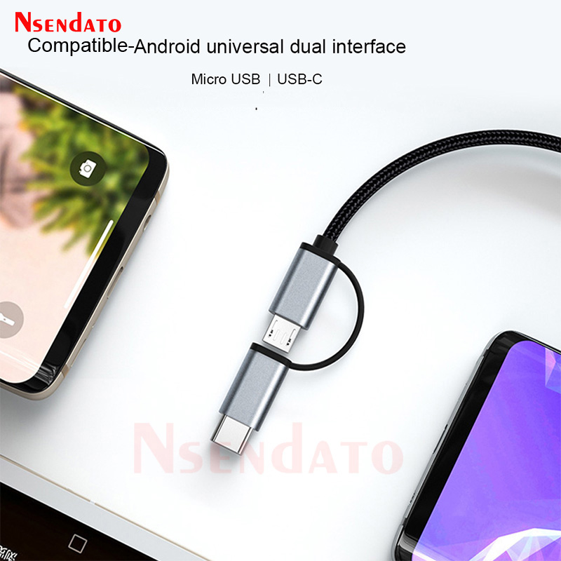 Mirascreen  ld39 trådbunden 1080p hd micro-usb typ c tv-stickadapter för android-telefon surfplatta speglar skärmvisning till tv-skärm