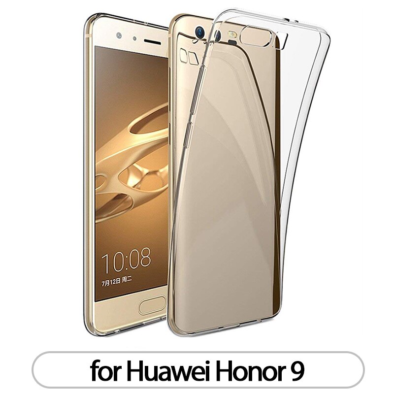 fallen Für Huawei Honor 9 Ehre 9 Lite TPU Silizium Klar Ausgestattet Stoßstange Sanft Fall für Honor 9N 9i 9 lite transparent Zurück Abdeckung: Pro Honor 9