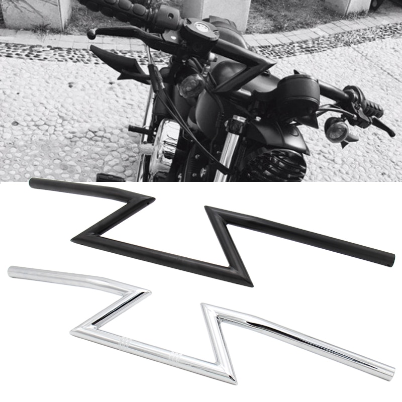 Chopper for 7/8" 22mm 1" 25mm Handle Z Drag Bar Front Handlebar for Harley Sportster Cruiser XL 883 1200 Motorcycle Prince