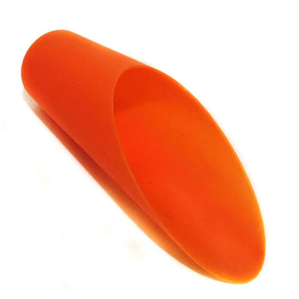 Kunststoff ausdauernd Eimer Schaufel Topf Anbau Zylinder Spaten Fleischigen Pflanze Boden Werkzeuge Garten Mini Schaufel D7Y2: Orange
