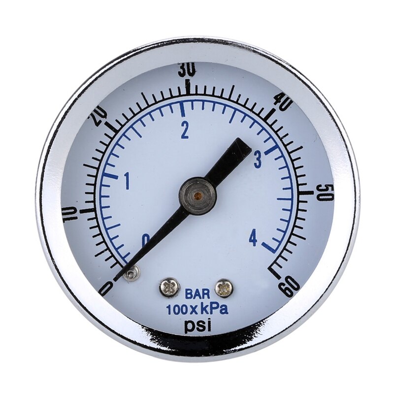 Ts-Z51 0-60Psi Pressure Gauge 40Mm 1/8 Inch Npt Mini Pressure Gauge Air Compressor Hydraulic Vacuum Gauge Manometer