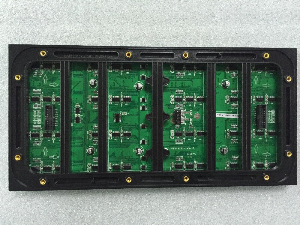 P10 LED module LED scherm 320*160mm 32*16 pixels 1/2 Scan outdoor SMD3535 3in1 RGB volledige kleur voor outdoor tela led