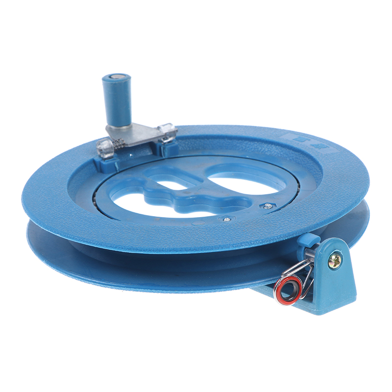 1pc 16cm Kite Reel ABS Plastic Blue Kite Reel Grip Winder Flying Tools Machine Kites &amp; Accessories