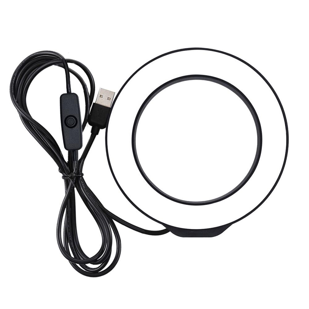 4.7 tuuman 12cm tuuman usb led-rengasvalo vloggaus valokuvaus videovalot led-kameran selfie-valorengas suora lähetys videokuvaus