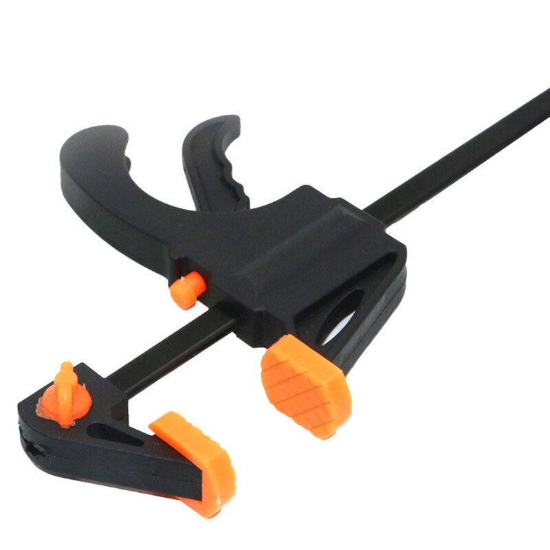 4" Inch F Woodworking Clamp Clamping Device Adjustable DIY Carpentry Gadgets Quick Ratchet Release Speed Squeeze Hand Tools