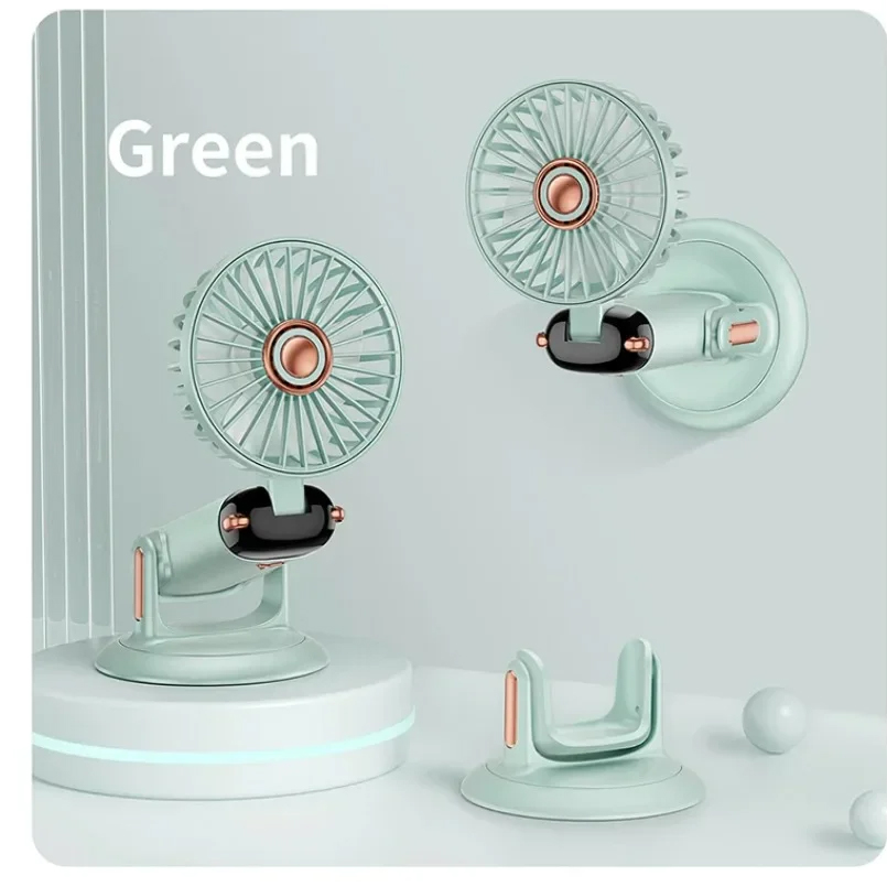 Mini ventilador portátil de mano, ventiladores plegables para colgar en el cuello de 3000mAh, ventilador de carga USB con ajuste de 5 velocidades con soporte para teléfono y pantalla de visualización: Gris claro