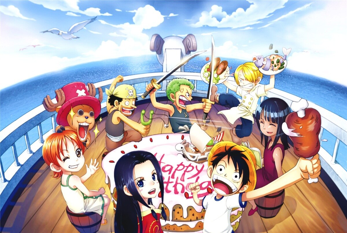 One Piece Jigsaw Puzzle 5000 Pieces Oversized Edition 1000 Block Super Difficult Adult 10000 Pieces Intellectual Difficult: Juvenile Lu Fei s Birthday Party 1000 Pieces for Large Poster