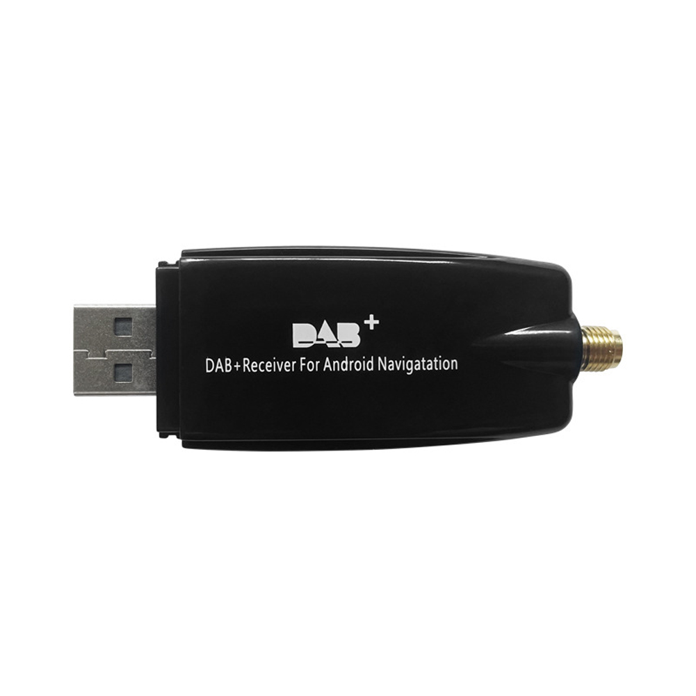 Adaptador receptor de Radio DAB + Box para coche, antena de caja de Radio Digital DAB + interfaz USB aérea para Android 5,1 y más de la Radio del coche