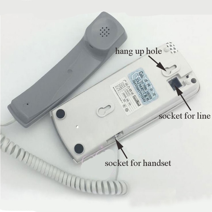 Klassische mini festnetz telefon fest Telefon Wand Montiert Fixe Telefonos De Casa huis telefoon telefonos de casa home office