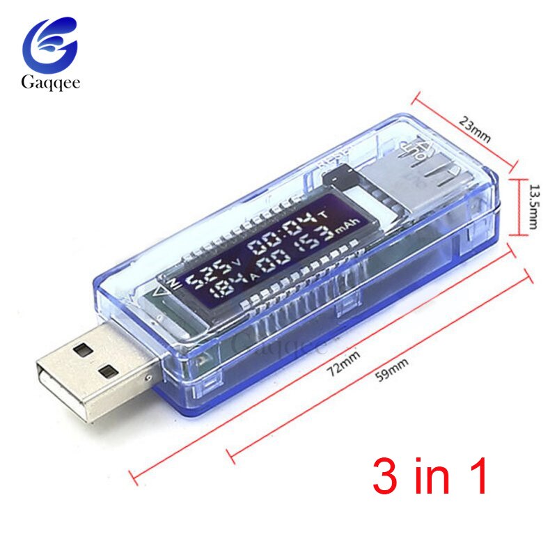 LED Digital Dual USB Port Strom Spannung Lade Test Detektor Tester Batterie Voltmeter Amperemeter Ladegerät Arzt Meter Monitor: Type 10