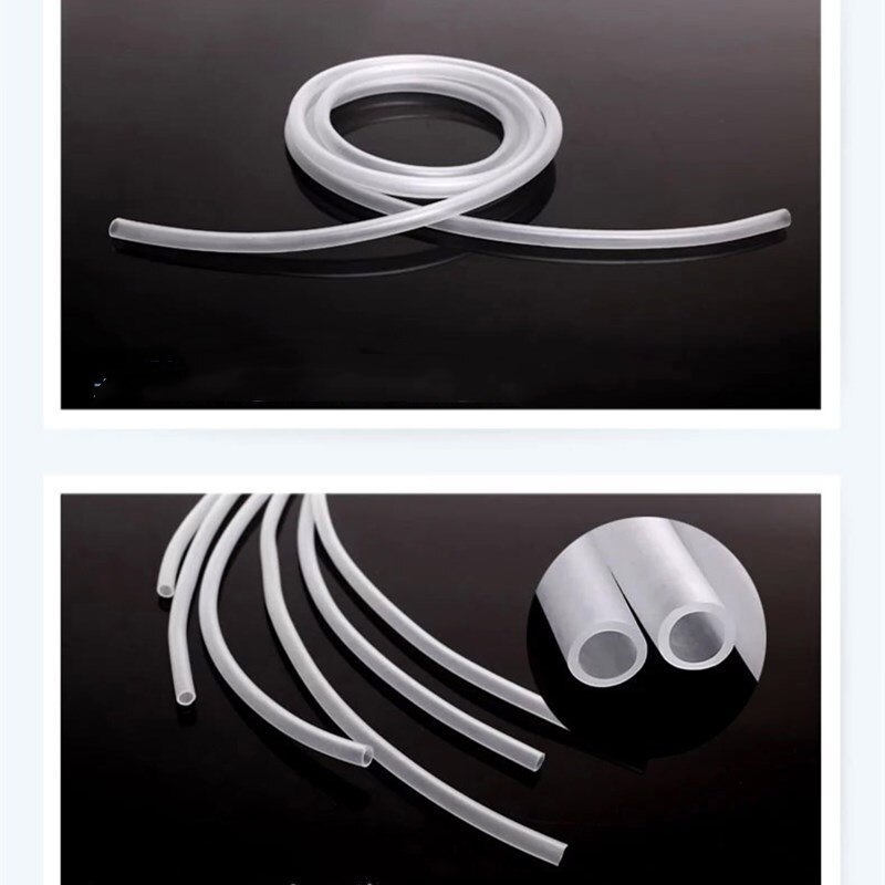 Aquarium 1m Oxygen Pump Hose for Air Bubble Stone Aquarium Fish Tank Pond Pump Tube 4*6mm Aquarium Accessories