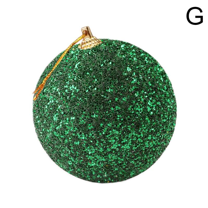5 stücke Kugeln Gold Silber Kugeln Für Weihnachten Heimat Party Strass funkeln Weihnachten Baum 8CM Ball Hochzeiten Ornament: G5